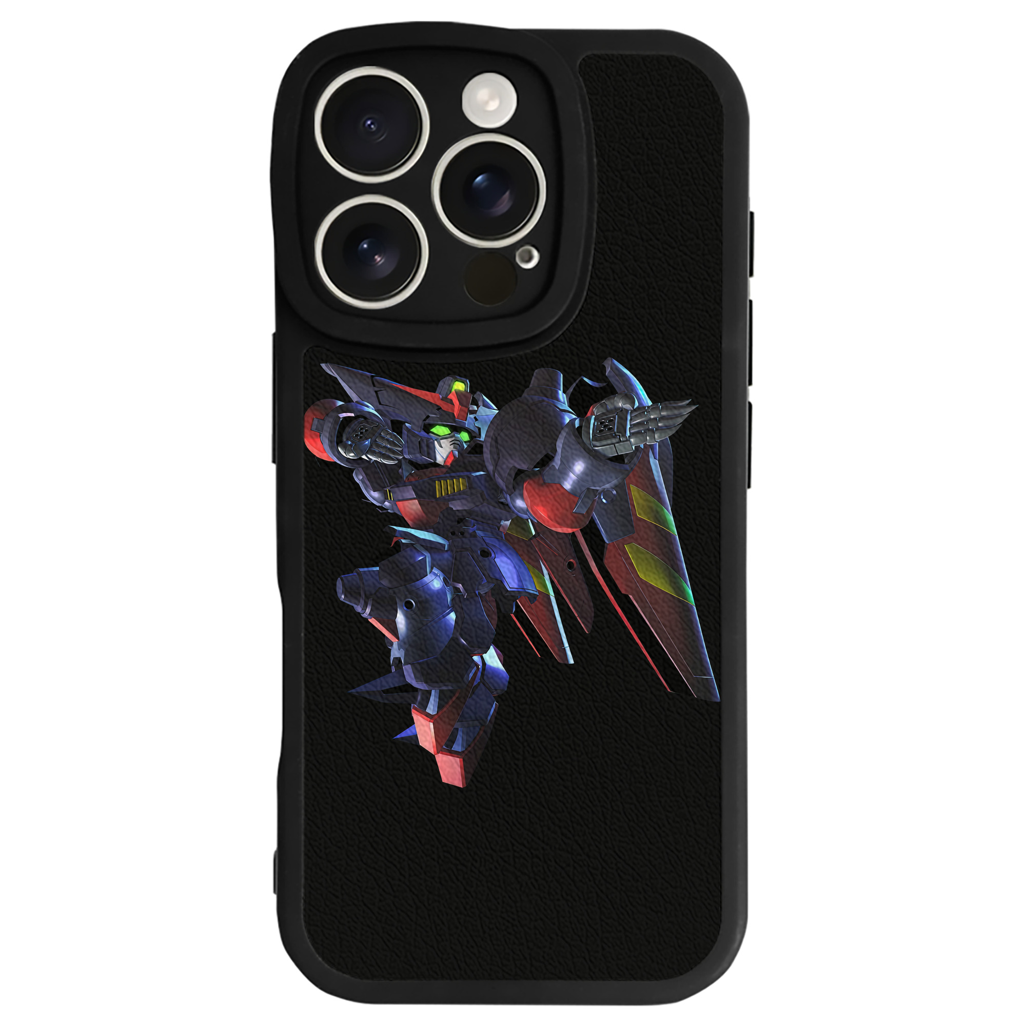 （画像用） 機動戦士ガンダム Mobile Suit Gundam 【iPhone 16シリーズ対応】シリコンスマホケース（レザー調） 材質：シリコン